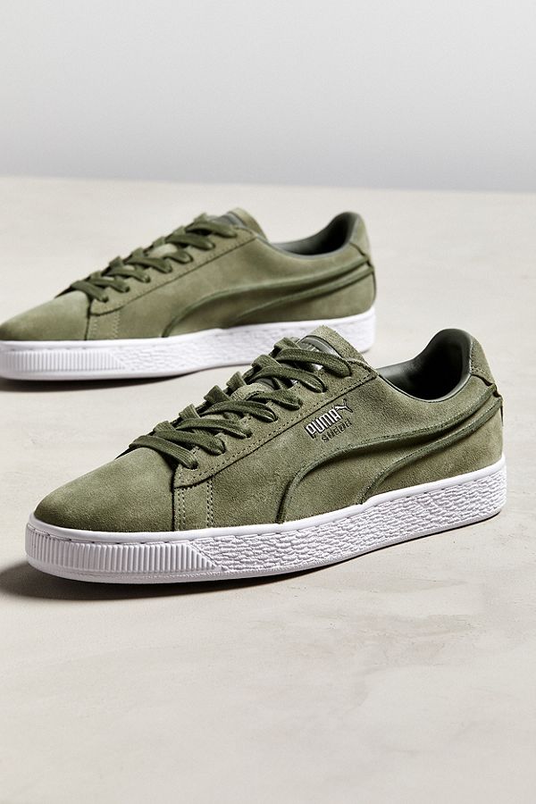 Suede Classic Exposed Seams Sneaker