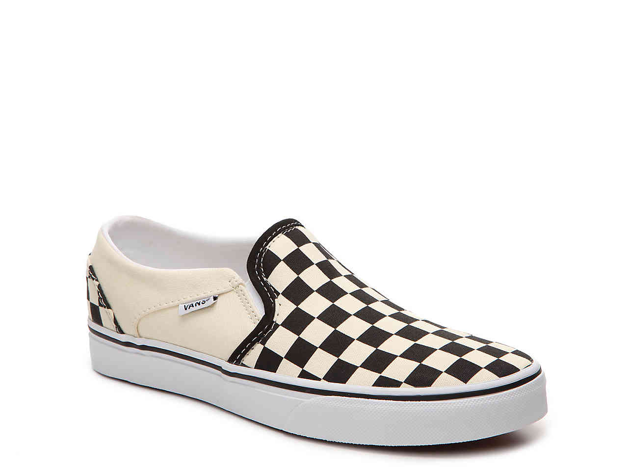 ASHER CHECKERED SLIP-ON SNEAKER - WOMEN'S