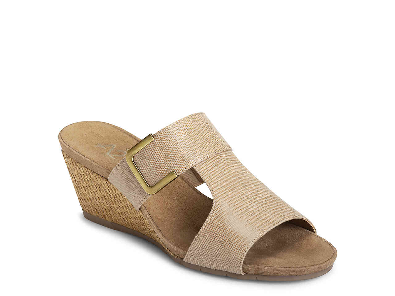 LEMON CAKE WEDGE SANDAL