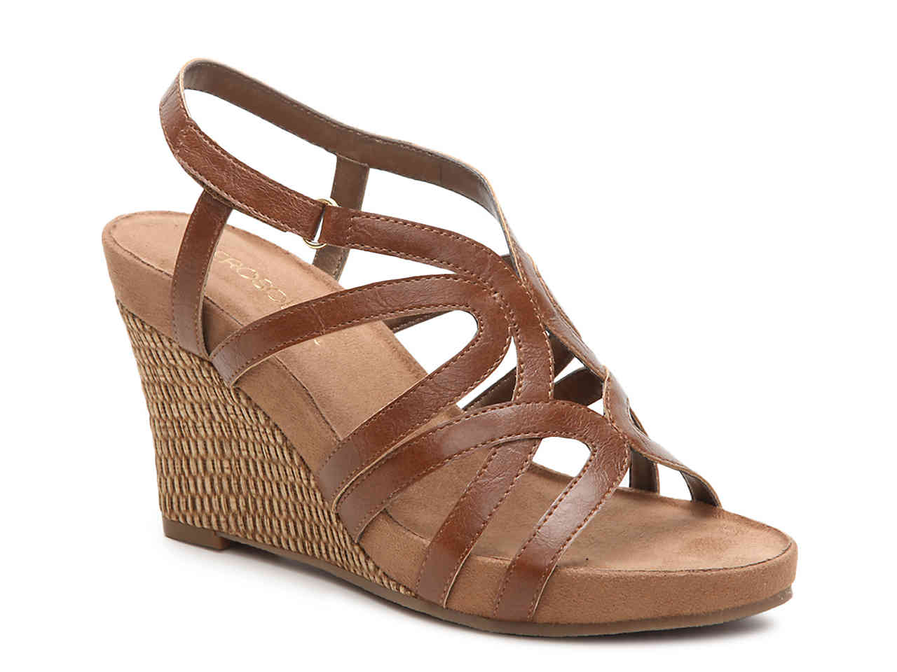 LUX PLUSH WEDGE SANDAL