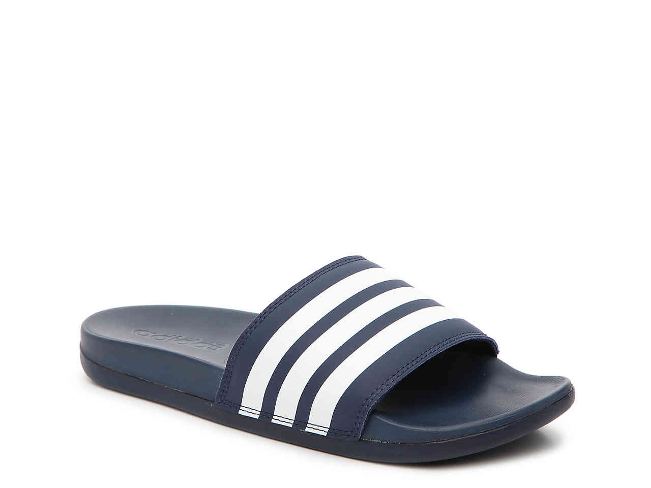 ADILETTE CLOUDFOAM ULTRA STRIPES SLIDE SANDAL - WOMEN'S