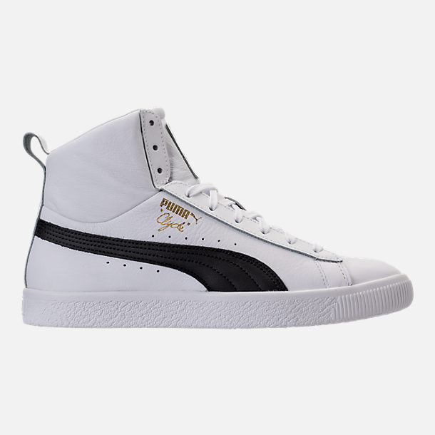 Men's Puma Clyde Mid Core Foil Casual Shoes