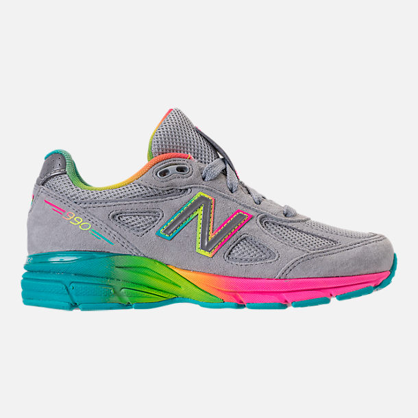 Girls' Grade School New Balance 990 V4 Running Shoes