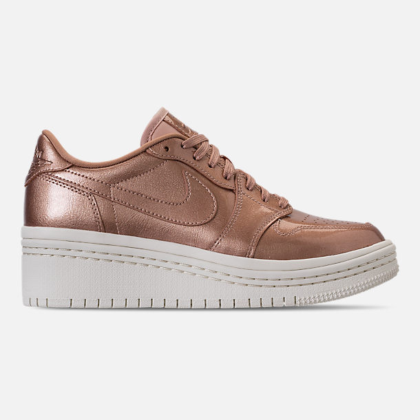 WOMEN'S AIR JORDAN RETRO 1 LOW LIFTED CASUAL SHOES