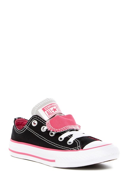 Chuck Taylor All Star Double Tongue Sneaker (Little Kid & Big Ki