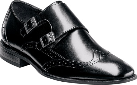 Brewster Double Monk Strap Wingtip 43387 (Boys')