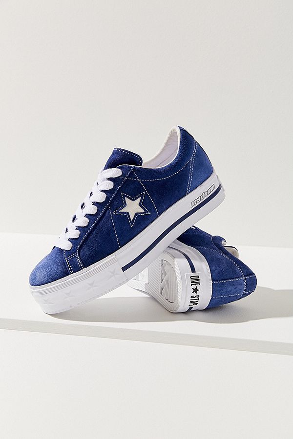 One Star X MadeMe Suede Platform Sneaker