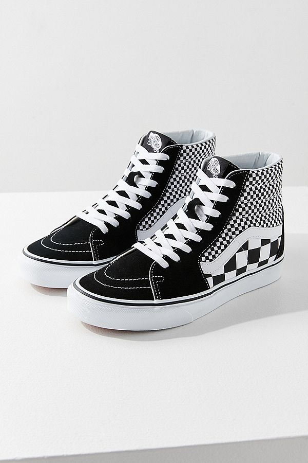 Sk8-Hi Mix Checkerboard Sneaker