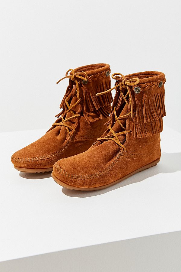 Double Fringe Tramper Boot