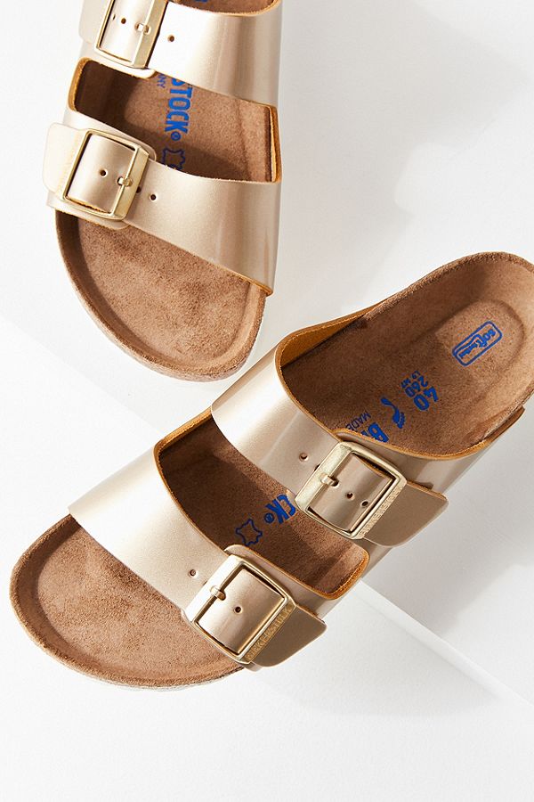 Arizona Soft Footbed Metallic Sandal