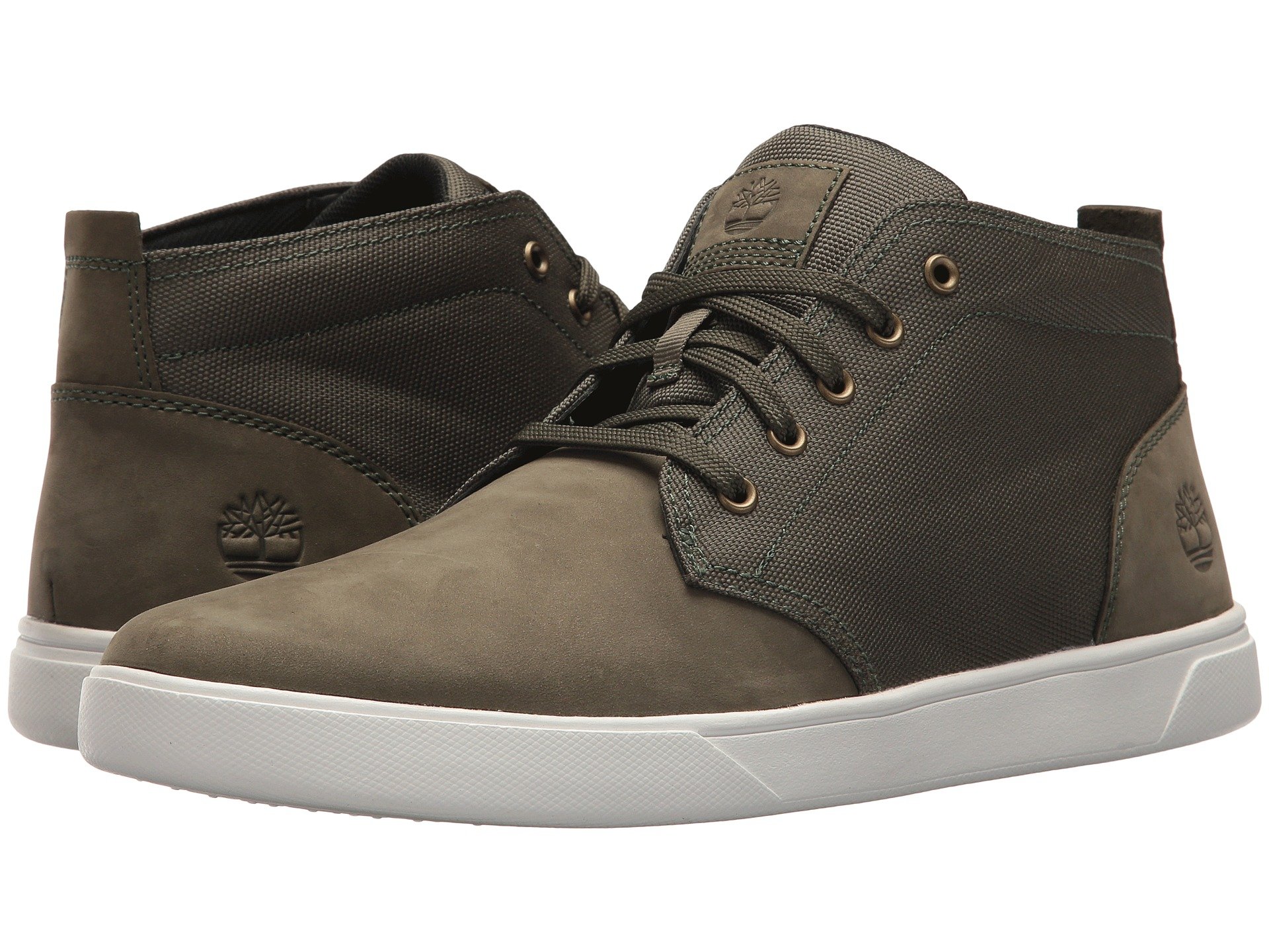 Groveton Leather and Fabric Chukka