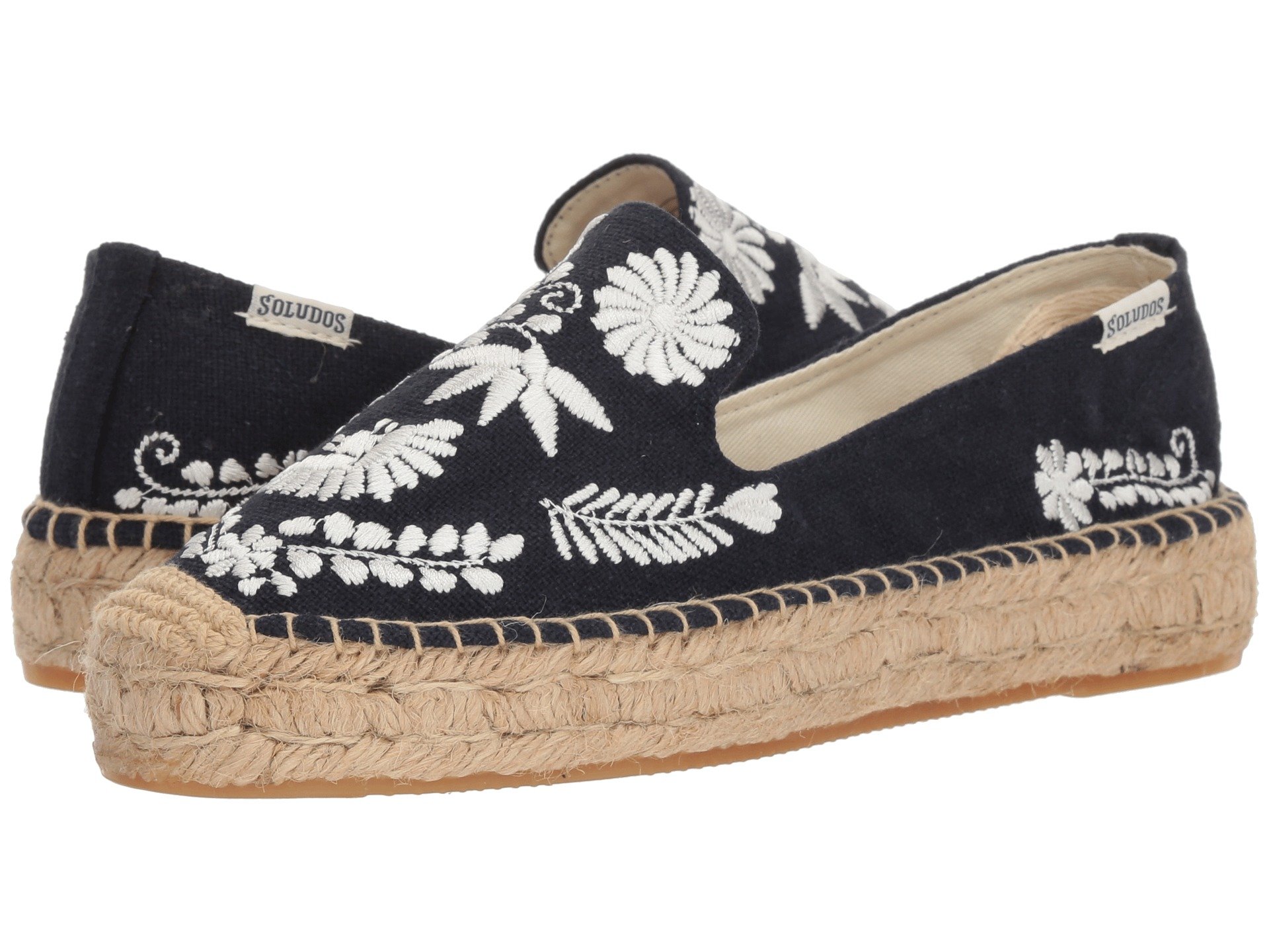 Ibiza Embroidered Smoking Slipper