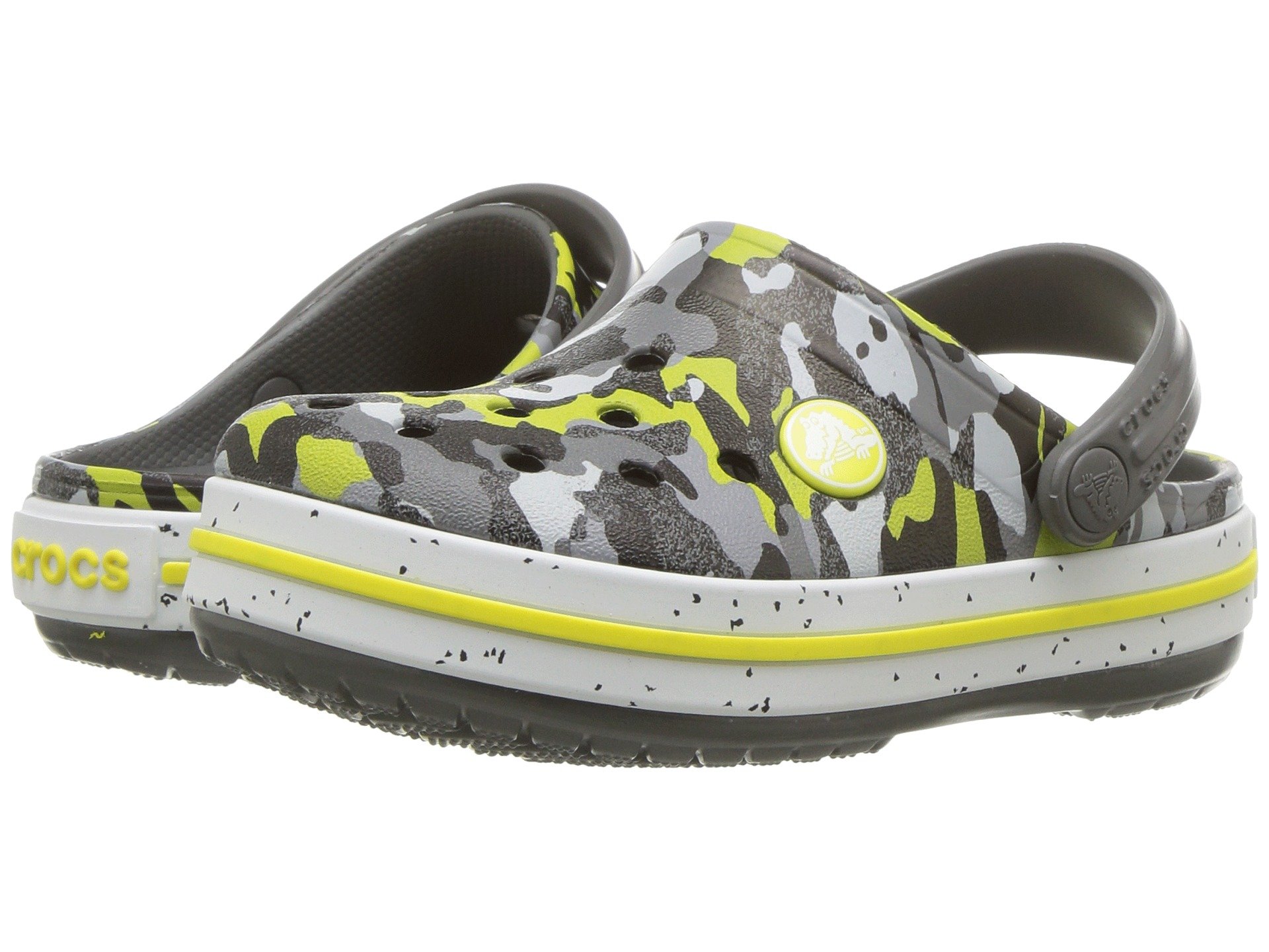 Crocband Camo Speck Clog (Toddler/Little Kid)