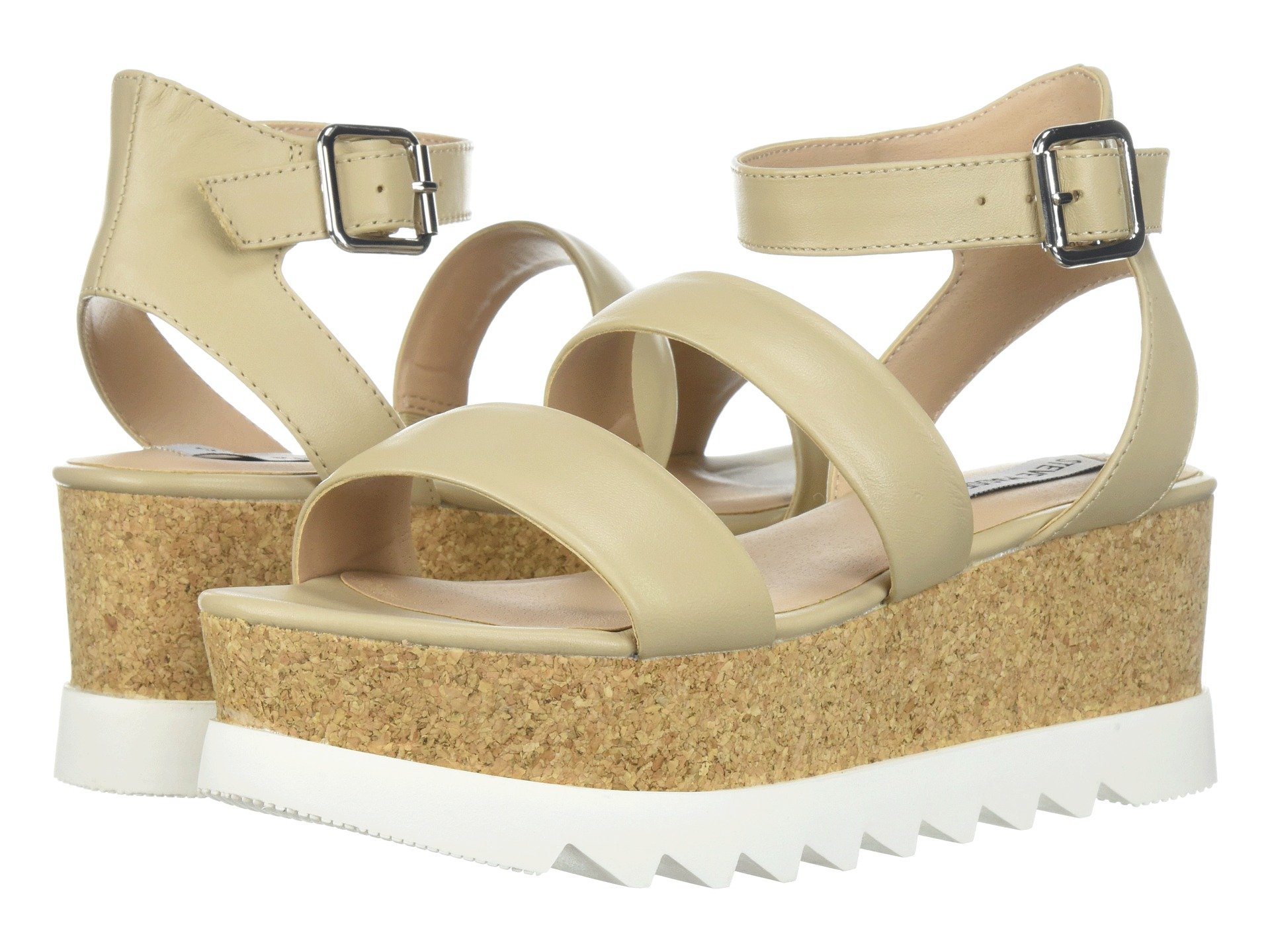 Kirsten Cork Platform Wedge Sandal